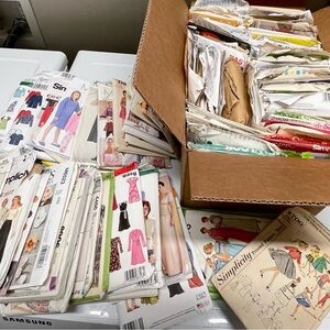 Assorted Sewing Pattern Collection Simplicity, Butterick & McCalls